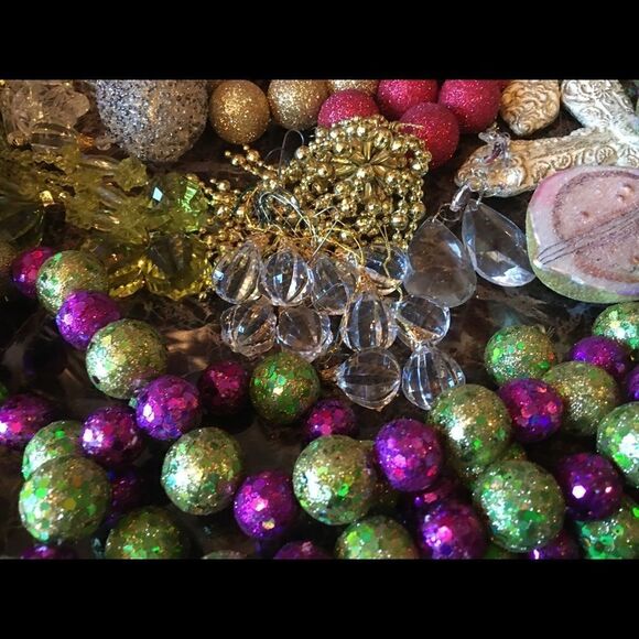 10 SMALL Crystal Clear Faceted Drops! - Picture 10 of 17